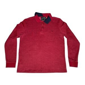 Raf Simons x Fred Perry Long Sleeve Polo Shirt